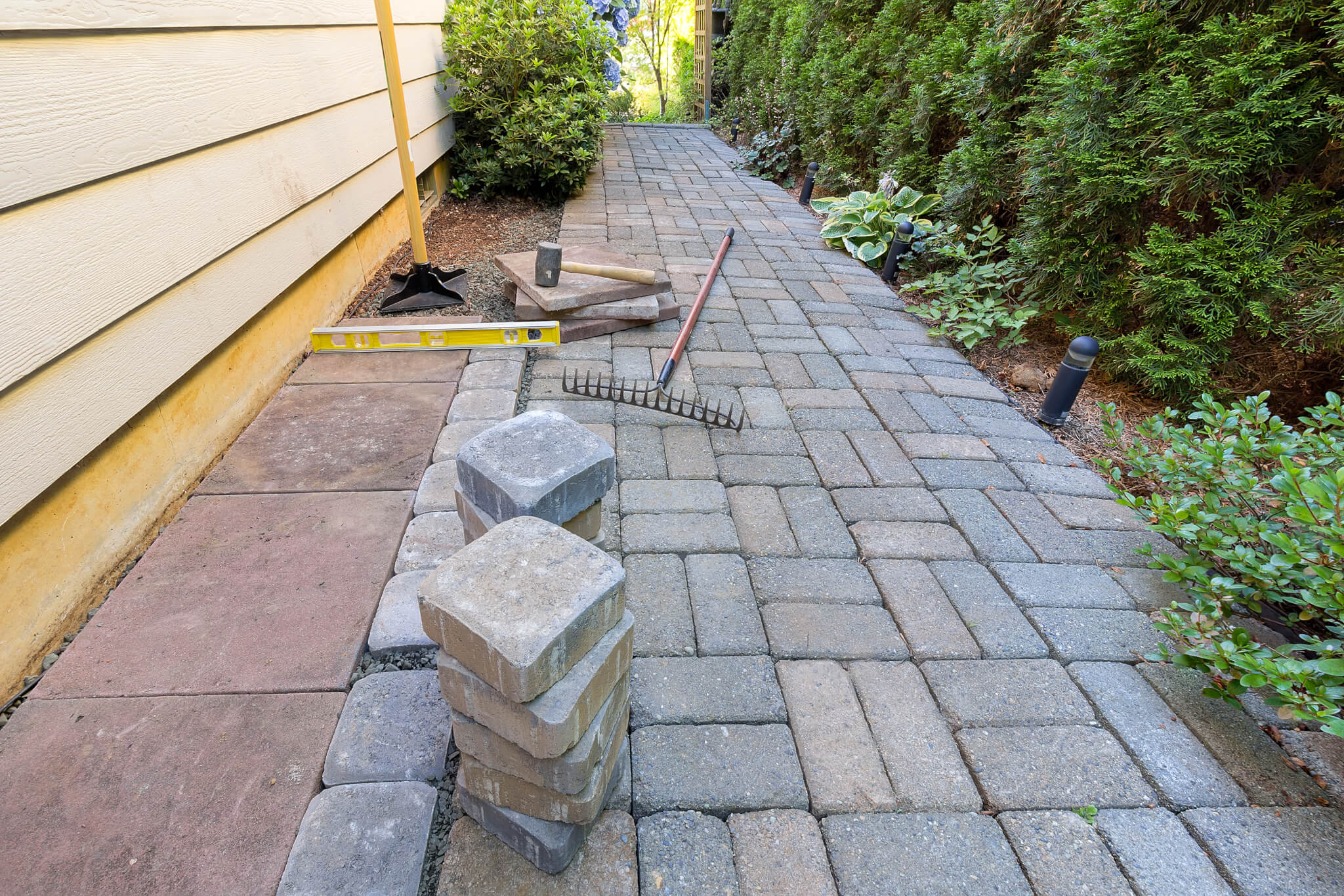 Hardscaping in Cumming project 2