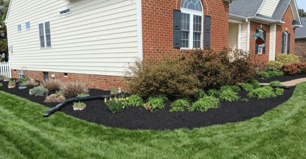Mulch Installation in Cumming project 3